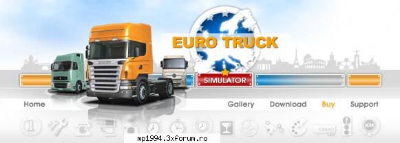 Euro Truck Simulator - Site Oficial: Size(marime): 363 MB (380,781,744 - Jocuri